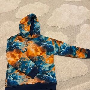 Colorful Tie-Dye Hoodie Galaxy
